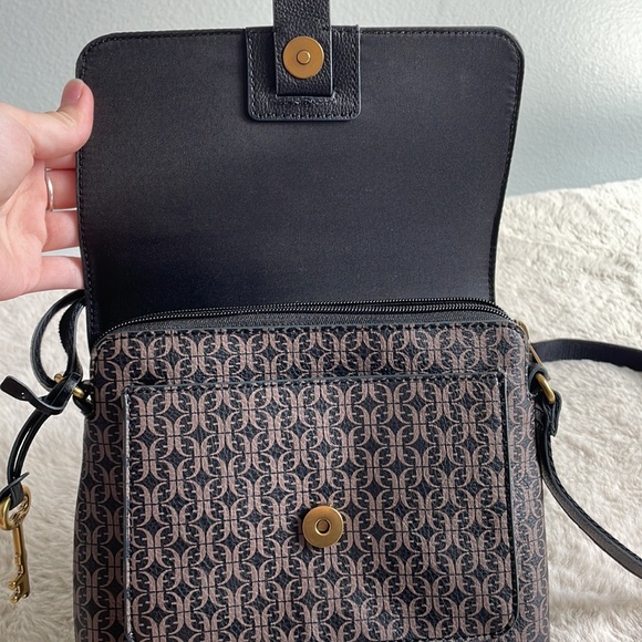 Leather fossil crossbody - Picture 2 of 6